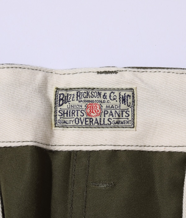 Lot No. BR40025 / BUZZ RICKSON��S ORIGINAL SPEC. CHINOS (ONE WASH)