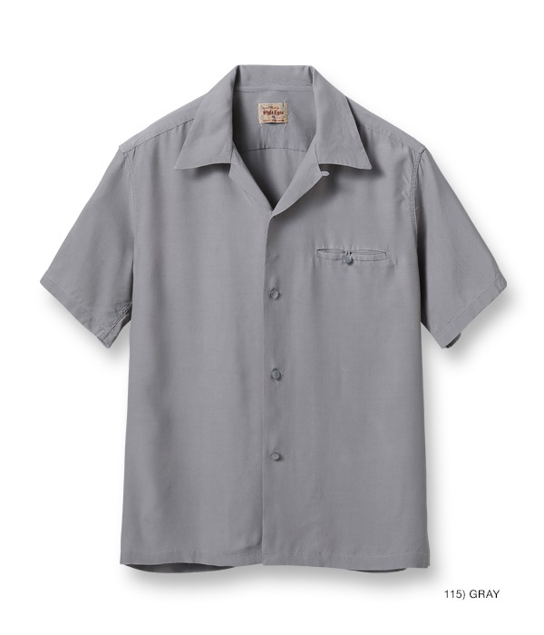 Lot No. SE38832 / RAYON BOWLING SHIRT “PLAIN” STYLE EYES,STYLE EYES / SHIRT TOYO ENTERPRISE