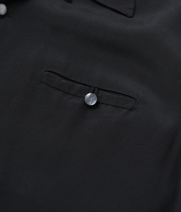 Lot No. SE38832 / RAYON BOWLING SHIRT “PLAIN” STYLE EYES,STYLE EYES