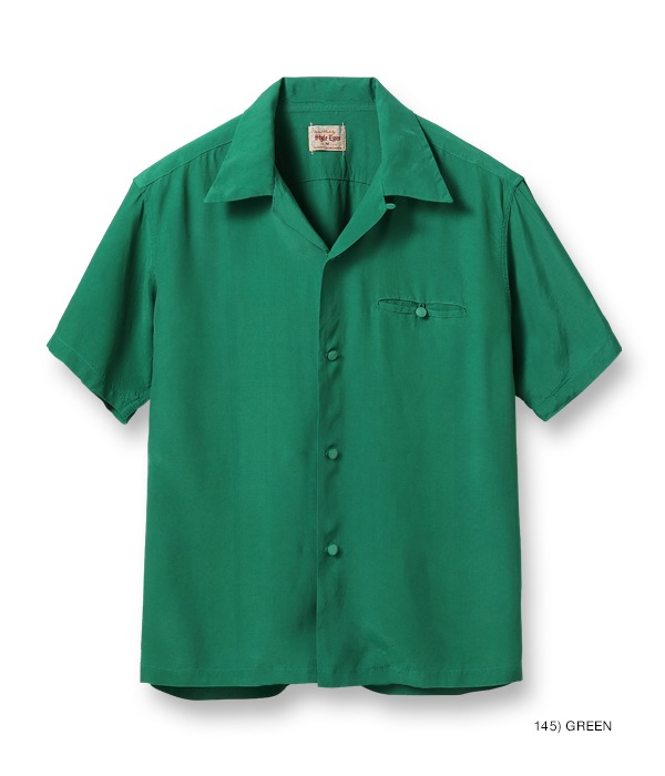 Lot No. SE38832 / RAYON BOWLING SHIRT “PLAIN” STYLE EYES,STYLE EYES