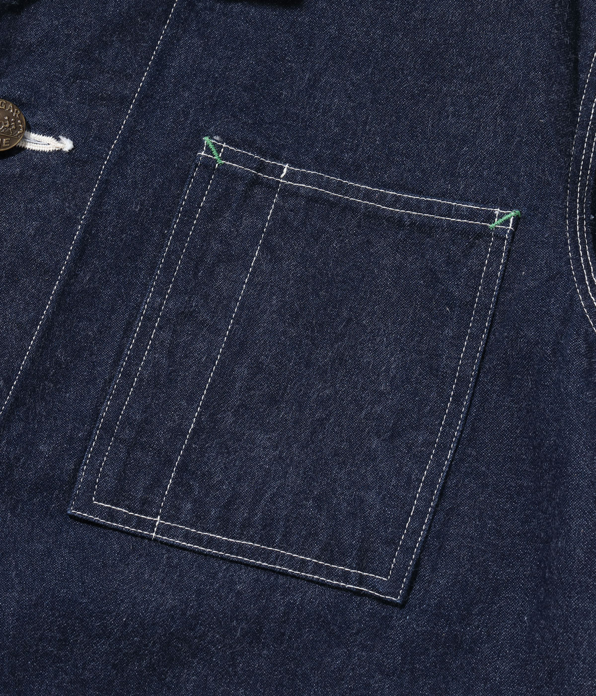 Lot No. SC15503 / FICTION ROMANCE 11oz. BLUE DENIM 1920's WORK COAT