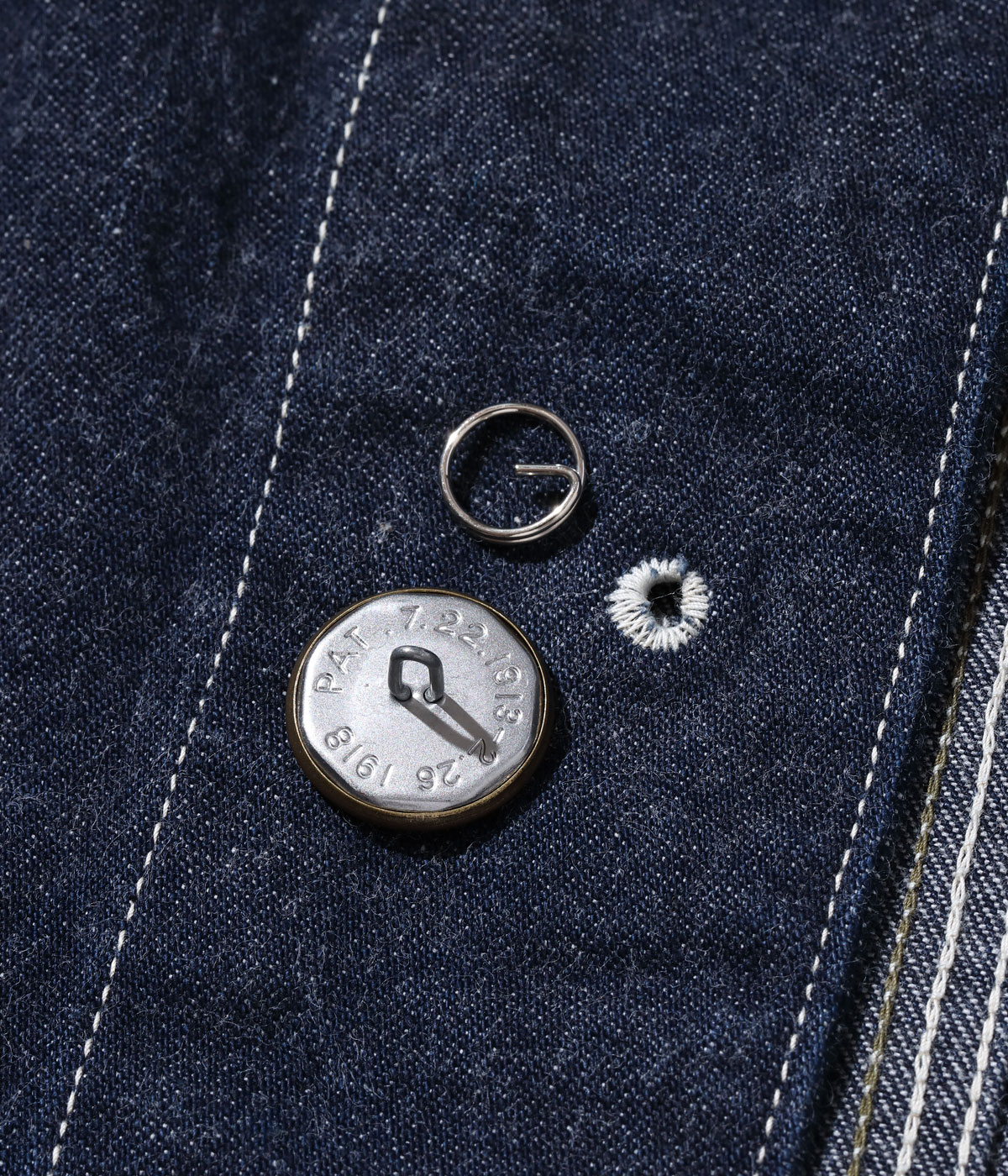 Lot No. SC15503 / FICTION ROMANCE 11oz. BLUE DENIM 1920's WORK COAT