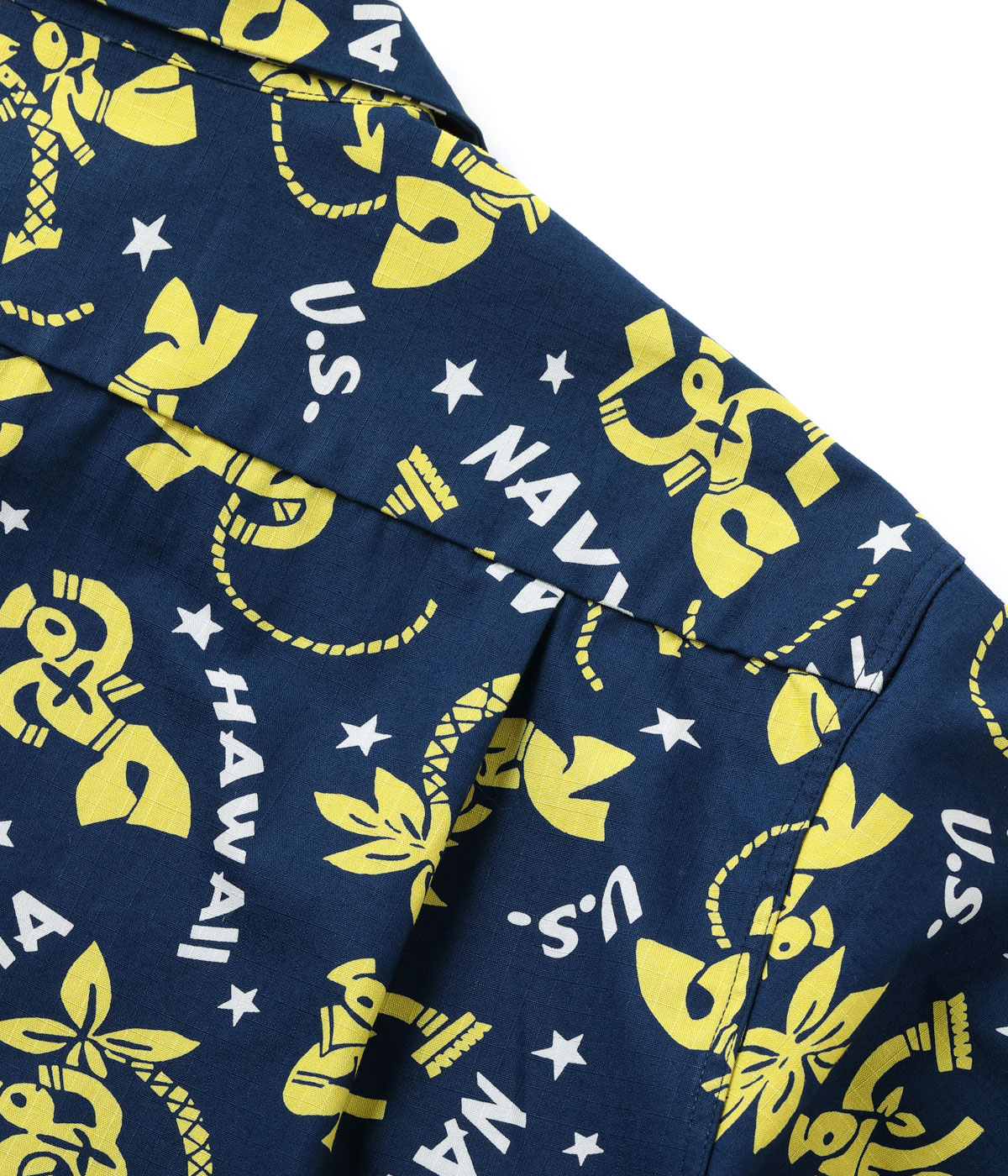 Lot No. SS39280 / COTTON RIPSTOP OPEN SHIRT SAILOR MOKU STARS