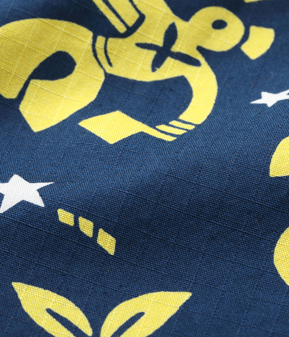 Lot No. SS39280 / COTTON RIPSTOP OPEN SHIRT SAILOR MOKU STARS