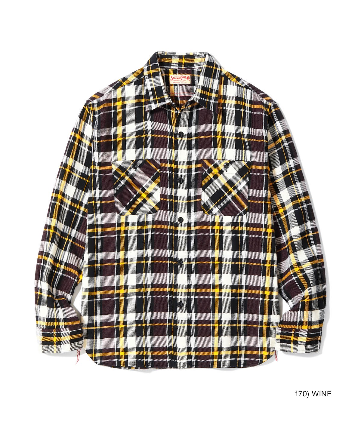 Lot No. SC29566 / TWILL CHECK WORK SHIRT