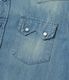 Lot No. SC29684 / BLUE DENIM WESTERN SHIRT AGED MODEL