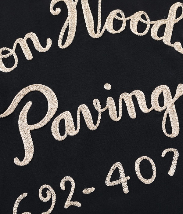 Lot No. SE38837 / RAYON BOWLING SHIRT ��DON WOODS PAVING��