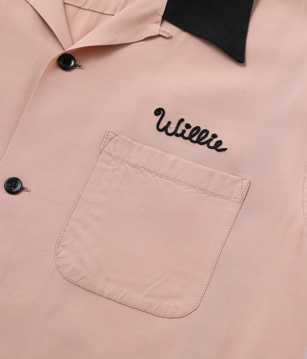 Lot No. SE38837 / RAYON BOWLING SHIRT ��DON WOODS PAVING��