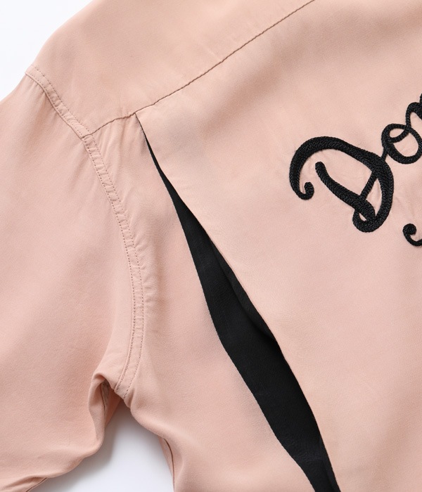 Lot No. SE38837 / RAYON BOWLING SHIRT ��DON WOODS PAVING��