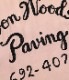 Lot No. SE38837 / RAYON BOWLING SHIRT ��DON WOODS PAVING��
