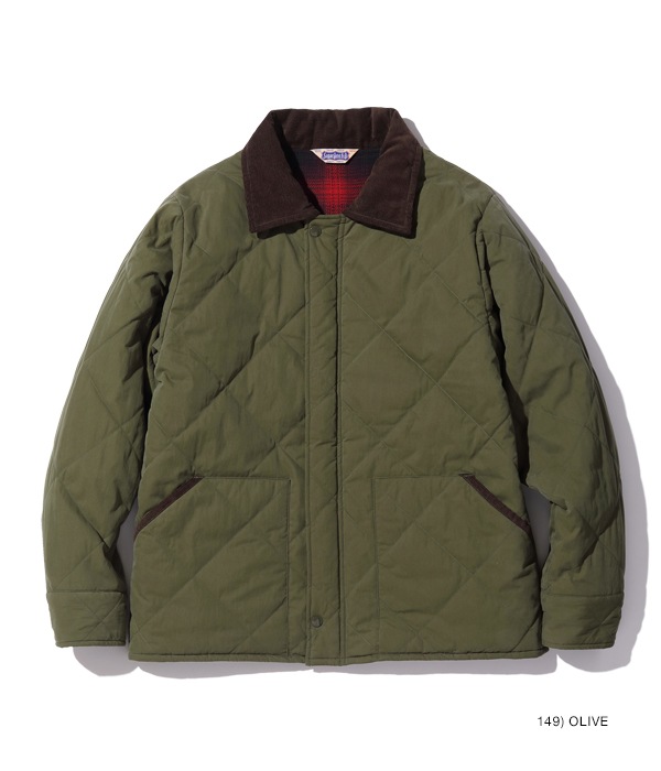 Lot No. SC15402 / WEATHER CLOTH QUILTED WORK JACKET