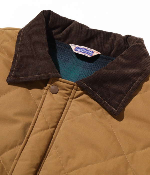 Lot No. SC15402 / WEATHER CLOTH QUILTED WORK JACKET