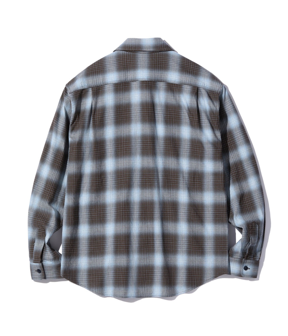Lot No. SC29294 / INDIGO OMBRE CHECK WORK SHIRT