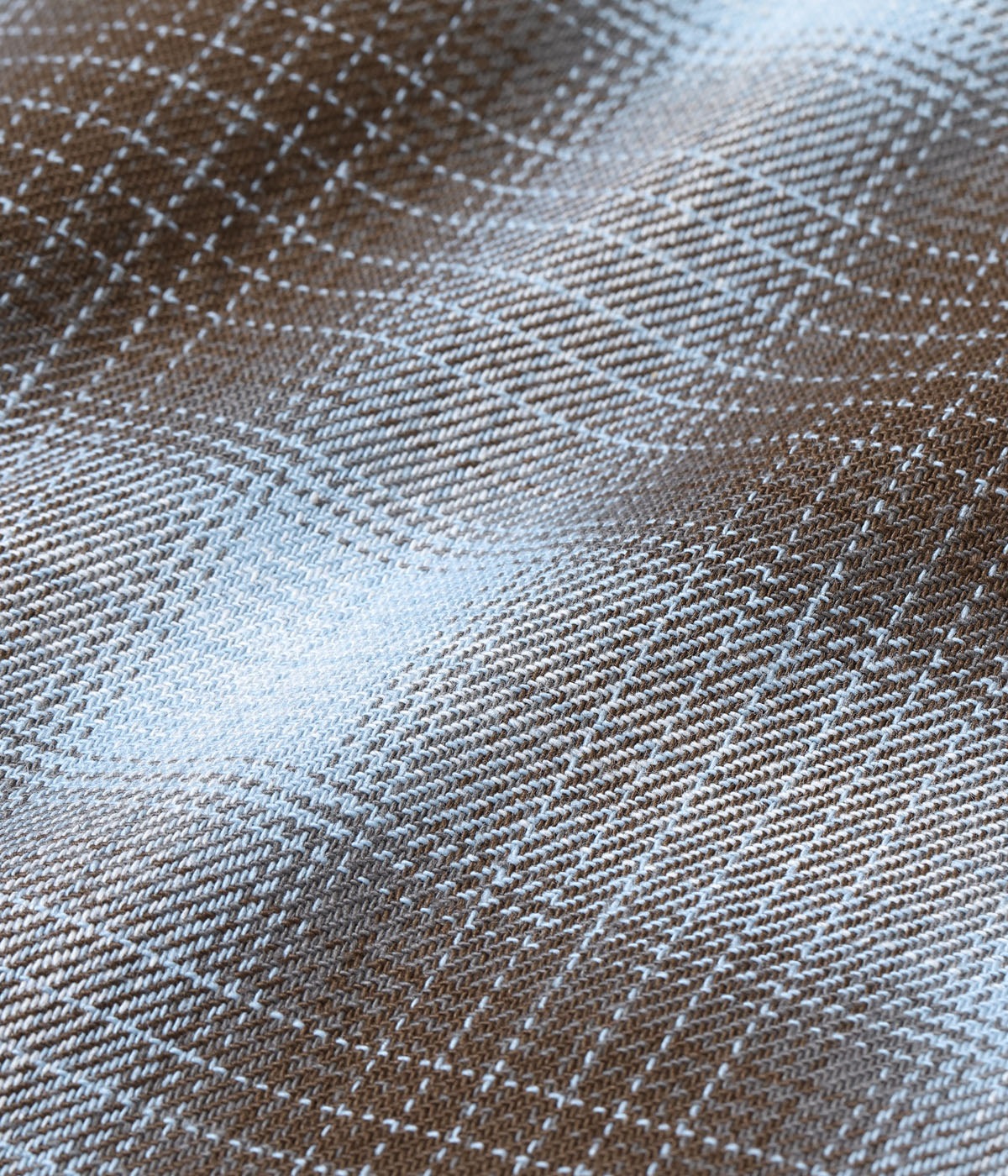 Lot No. SC29294 / INDIGO OMBRE CHECK WORK SHIRT