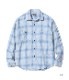 Lot No. SC29294 / INDIGO OMBRE CHECK WORK SHIRT