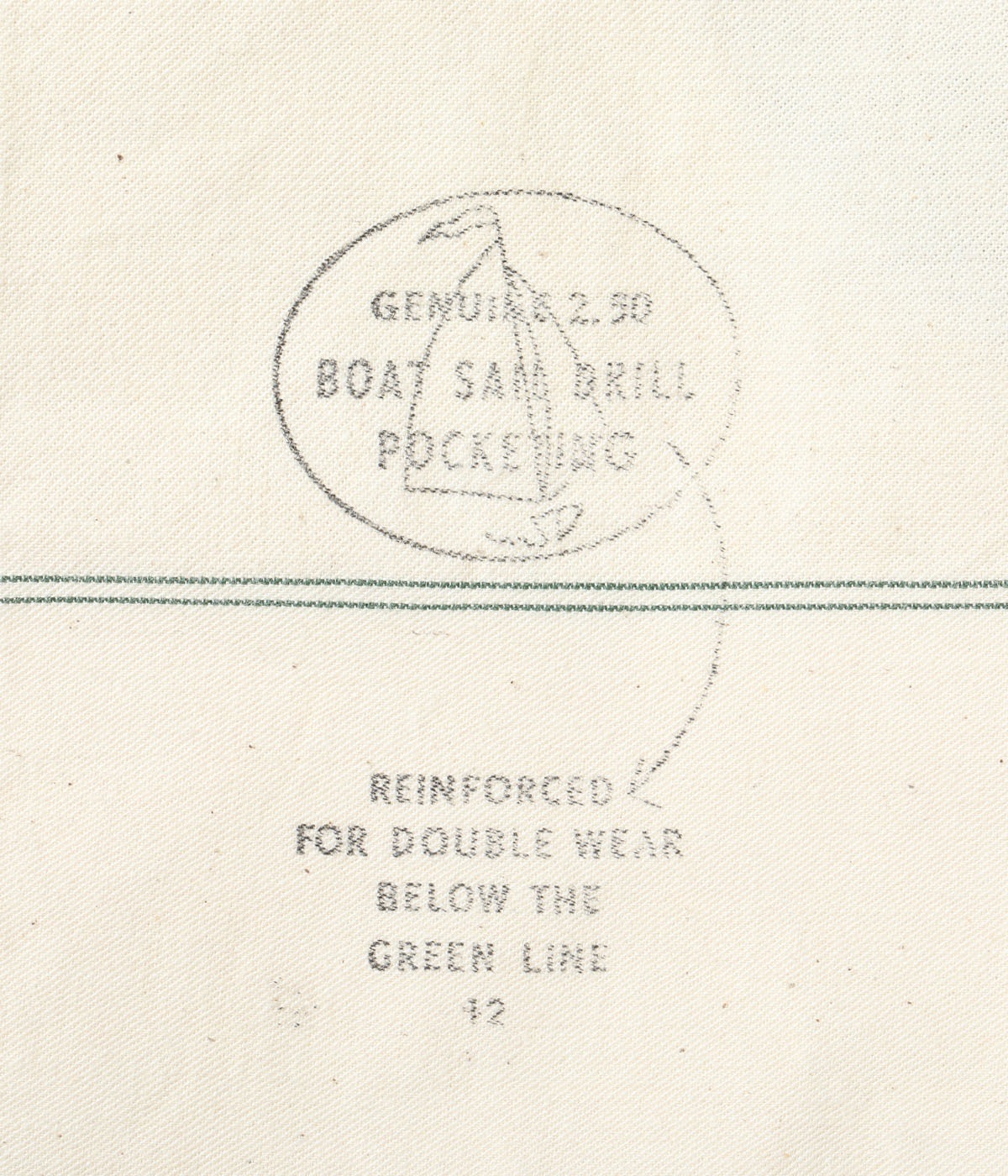 Lot No. SC52567 / 13oz. BROWN DUCK WORK SHORTS
