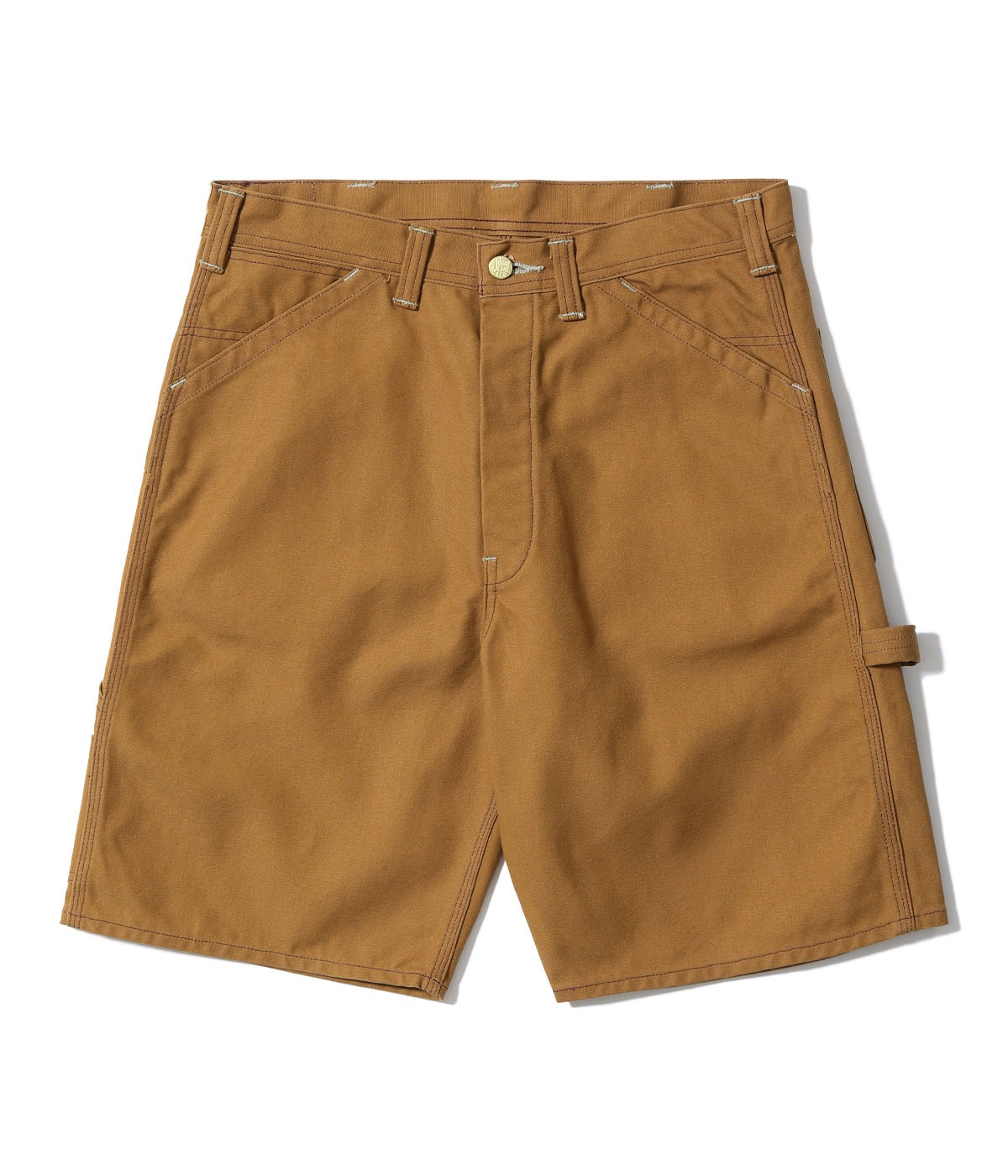 Lot No. SC52567 / 13oz. BROWN DUCK WORK SHORTS