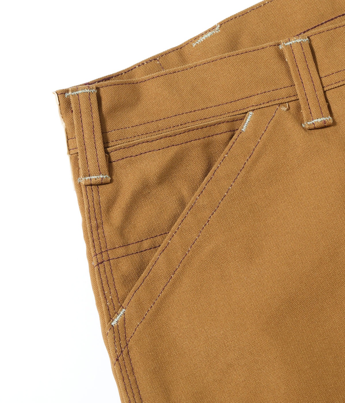 Lot No. SC52567 / 13oz. BROWN DUCK WORK SHORTS