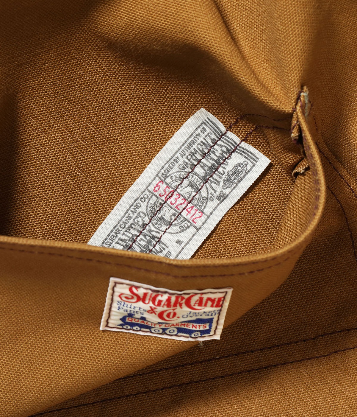 Lot No. SC52567 / 13oz. BROWN DUCK WORK SHORTS