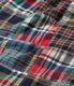Lot No. SC29736 / INDIA MADRAS CHECK PATCHWORK BUTTON DOWN SHIRT