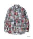 Lot No. SC29736 / INDIA MADRAS CHECK PATCHWORK BUTTON DOWN SHIRT