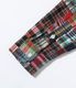 Lot No. SC29736 / INDIA MADRAS CHECK PATCHWORK BUTTON DOWN SHIRT