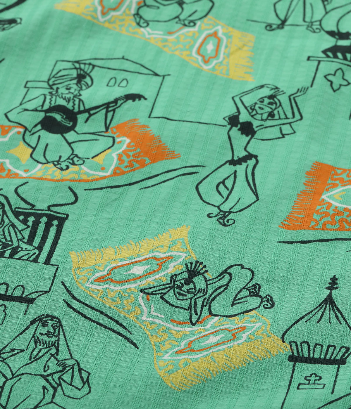 Lot No. SH39716 / DOBBY COTTON OPEN SHIRT ��MAGIC CARPET��