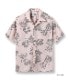 Lot No. DK39092 / DUKE KAHANAMOKU COTTON / LINEN HAWAIIAN SHIRT ��DUKE'S PINEAPPLE��