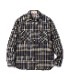 Lot No. SC29183 / FICTION ROMANCE 7.1oz. INDIGO CHECK WORK SHIRT