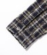 Lot No. SC29183 / FICTION ROMANCE 7.1oz. INDIGO CHECK WORK SHIRT