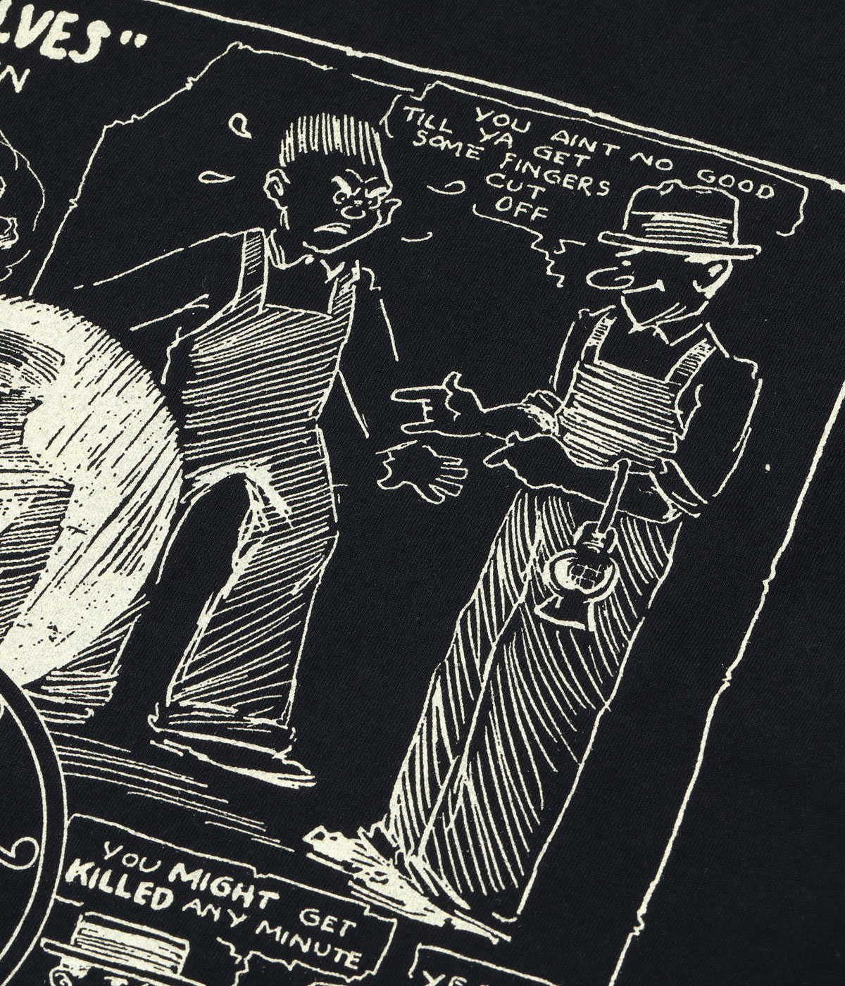 Lot No. SC79349 / 1920's CARTOON T-SHIRT ��AMONG OURSELVES��