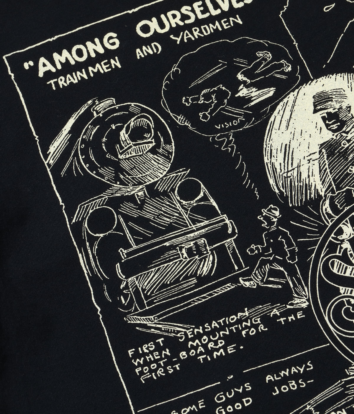 Lot No. SC79349 / 1920's CARTOON T-SHIRT ��AMONG OURSELVES��