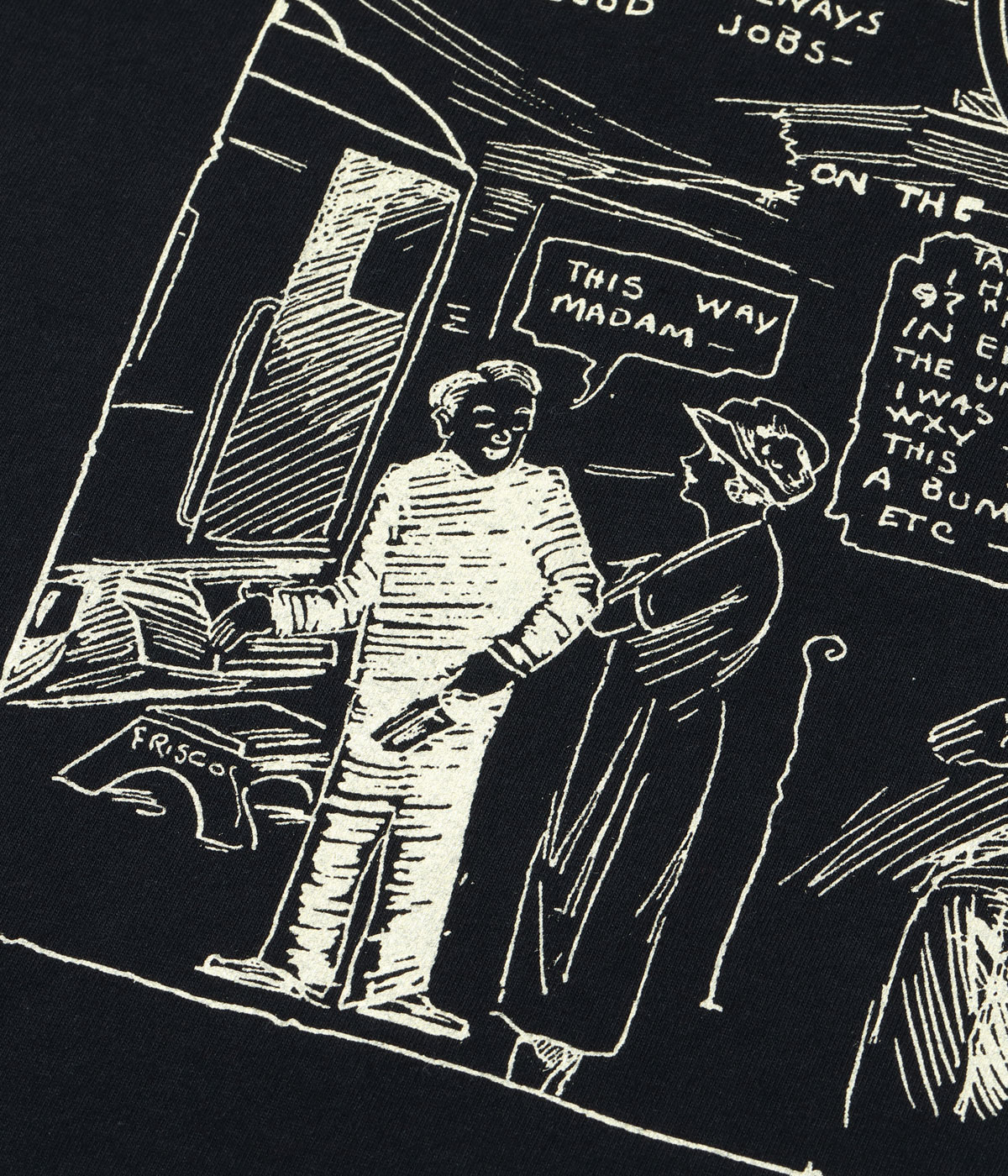 Lot No. SC79349 / 1920's CARTOON T-SHIRT ��AMONG OURSELVES��