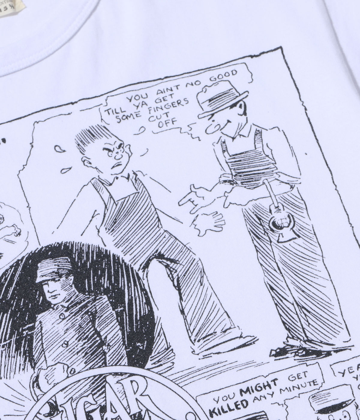 Lot No. SC79349 / 1920's CARTOON T-SHIRT ��AMONG OURSELVES��