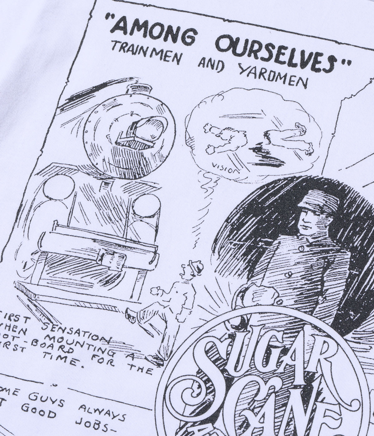 Lot No. SC79349 / 1920's CARTOON T-SHIRT ��AMONG OURSELVES��