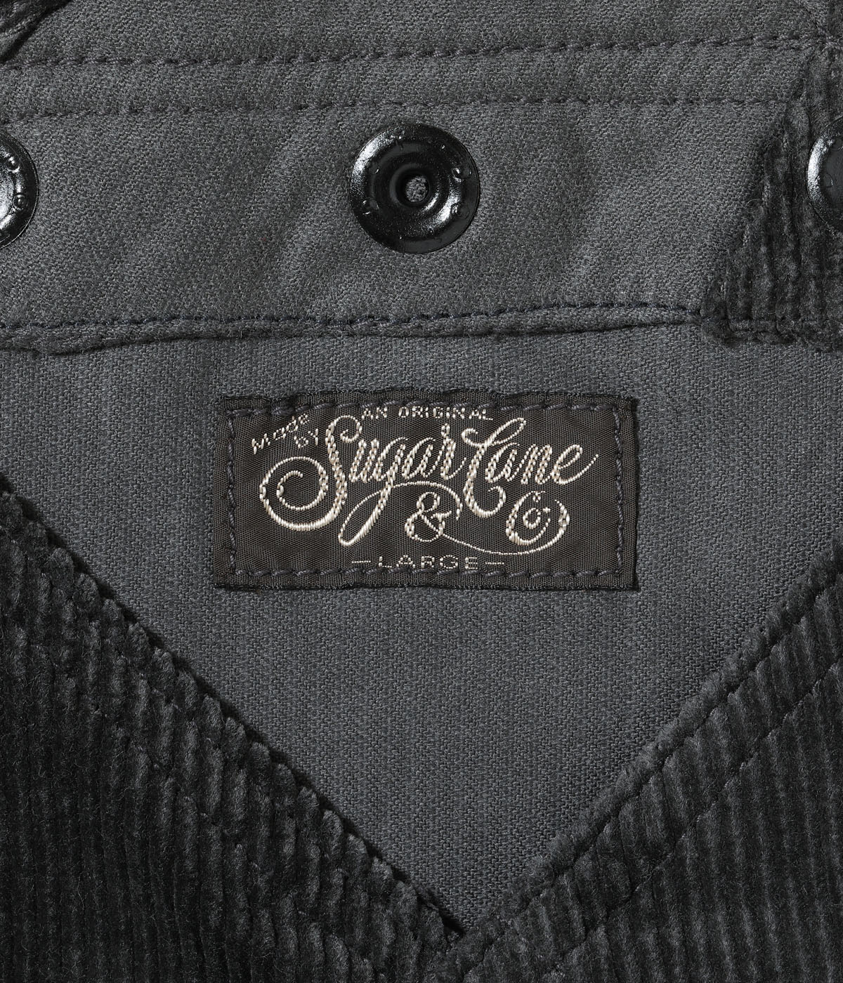 Lot No. SC15649 / PIGMENT DYED 9W CORDUROY ADJUSTABLE HUNTING VEST