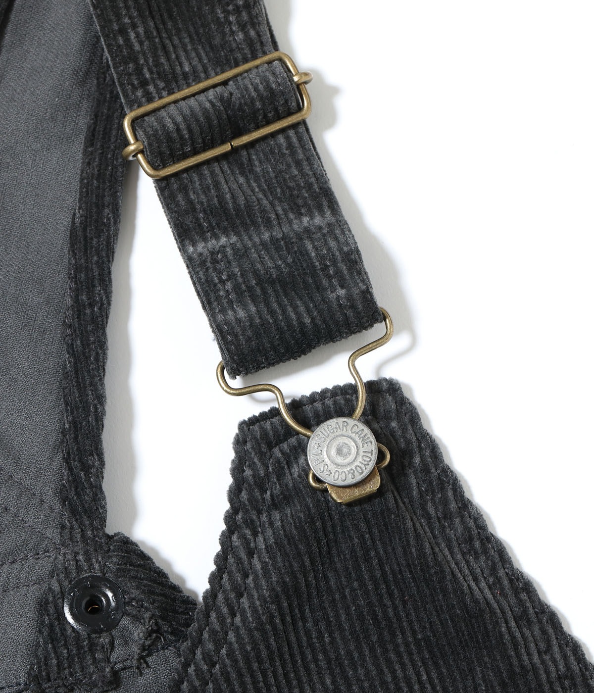 Lot No. SC15649 / PIGMENT DYED 9W CORDUROY ADJUSTABLE HUNTING VEST