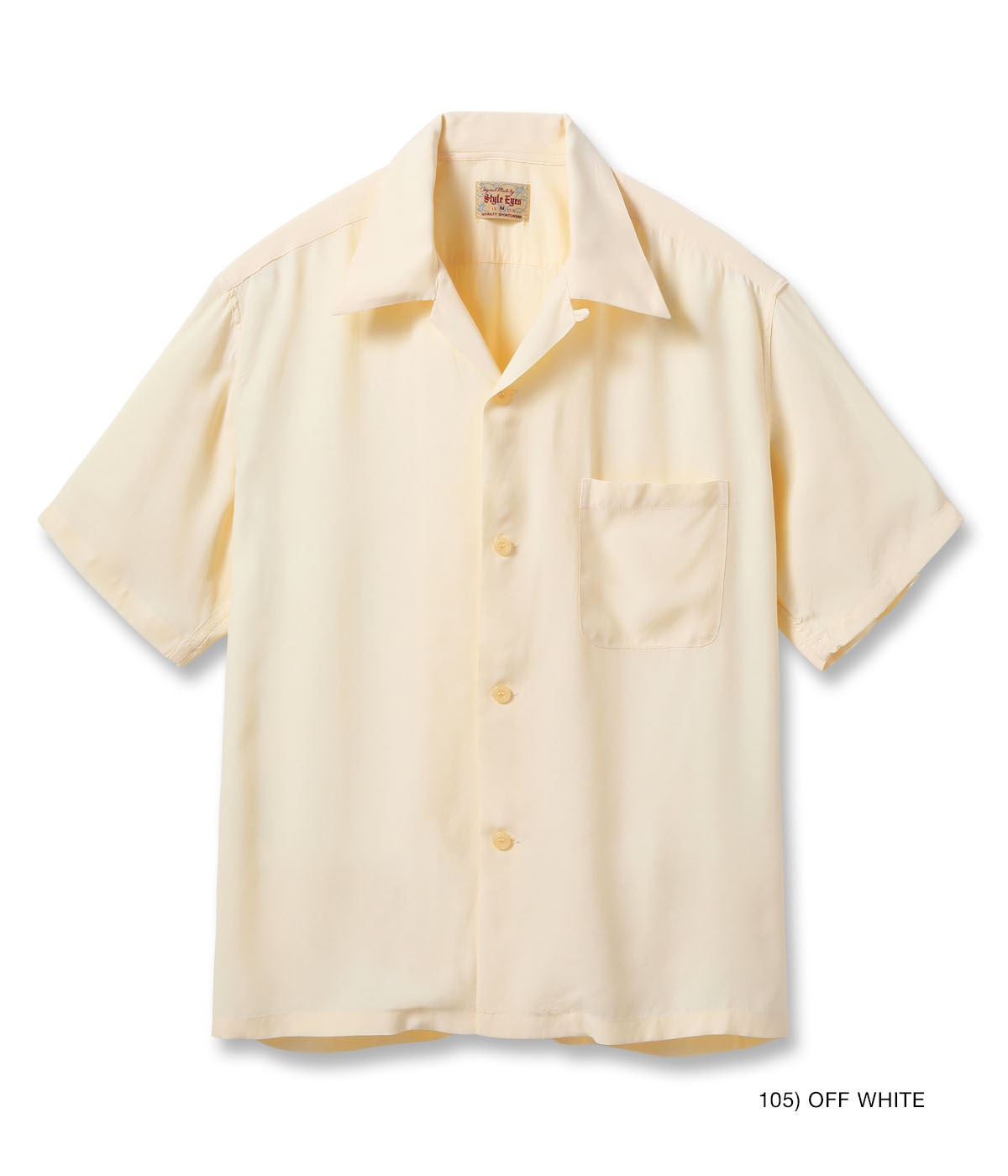 Lot No. SE39455 / RAYON BOWLING SHIRT ��PLAIN��