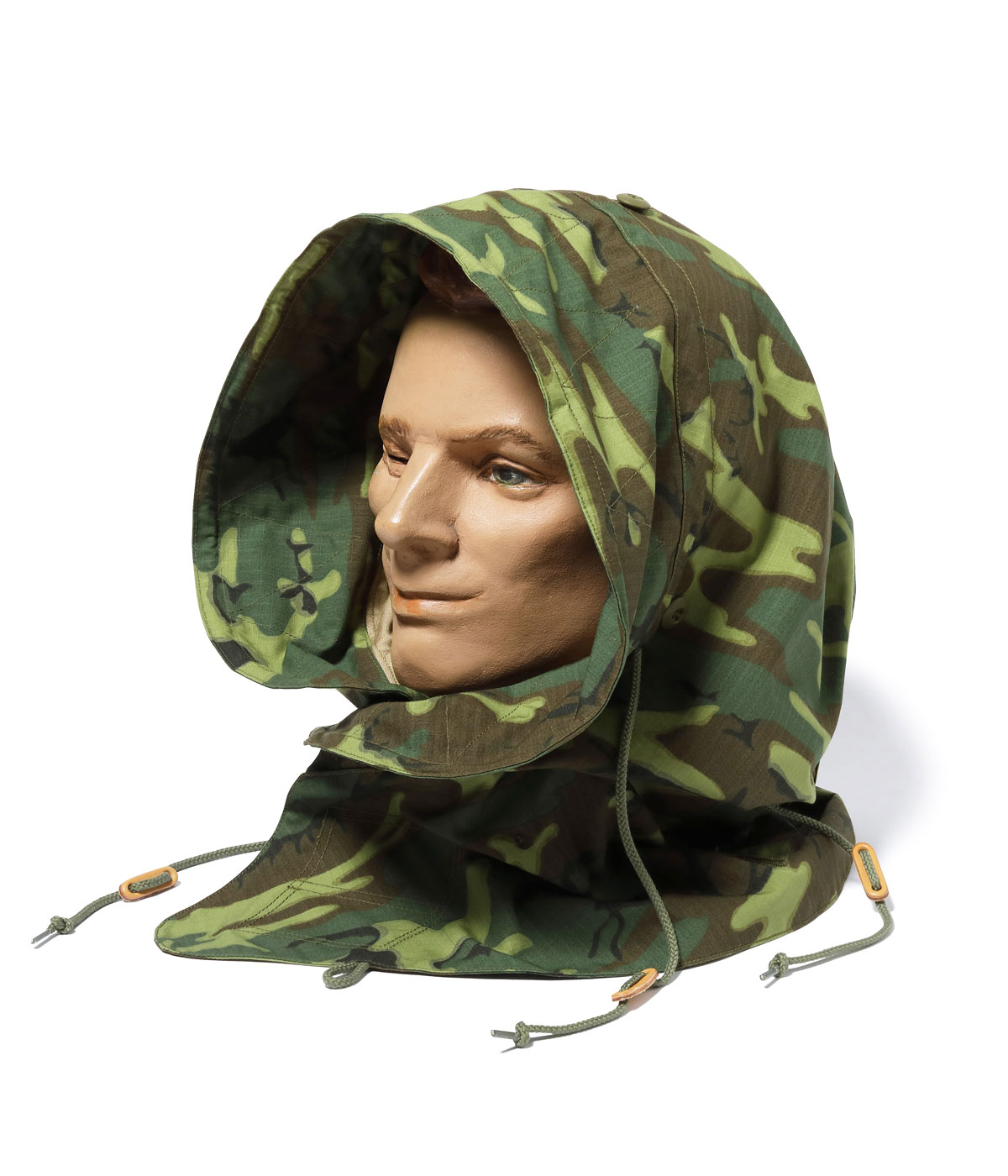 Lot No. BR15845 / Type M-65 HOOD CAMOUFLAGE WATER REPELLENT CIVILIAN MODEL.