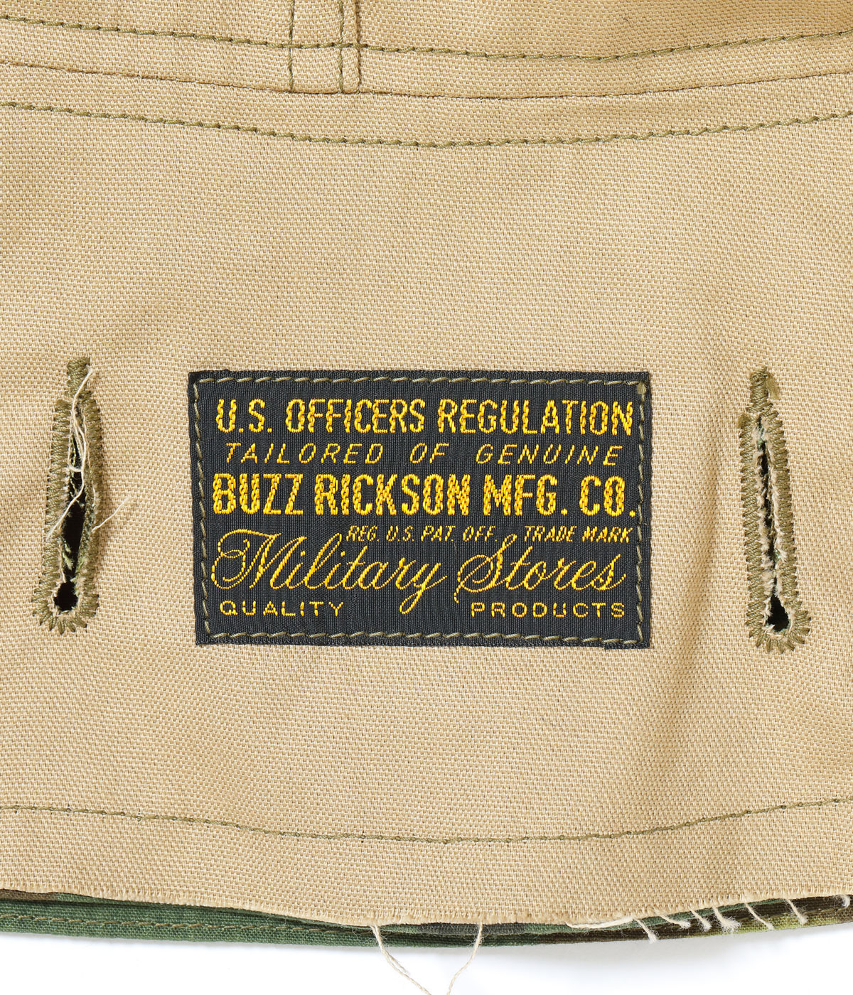 Lot No. BR15845 / Type M-65 HOOD CAMOUFLAGE WATER REPELLENT CIVILIAN MODEL.