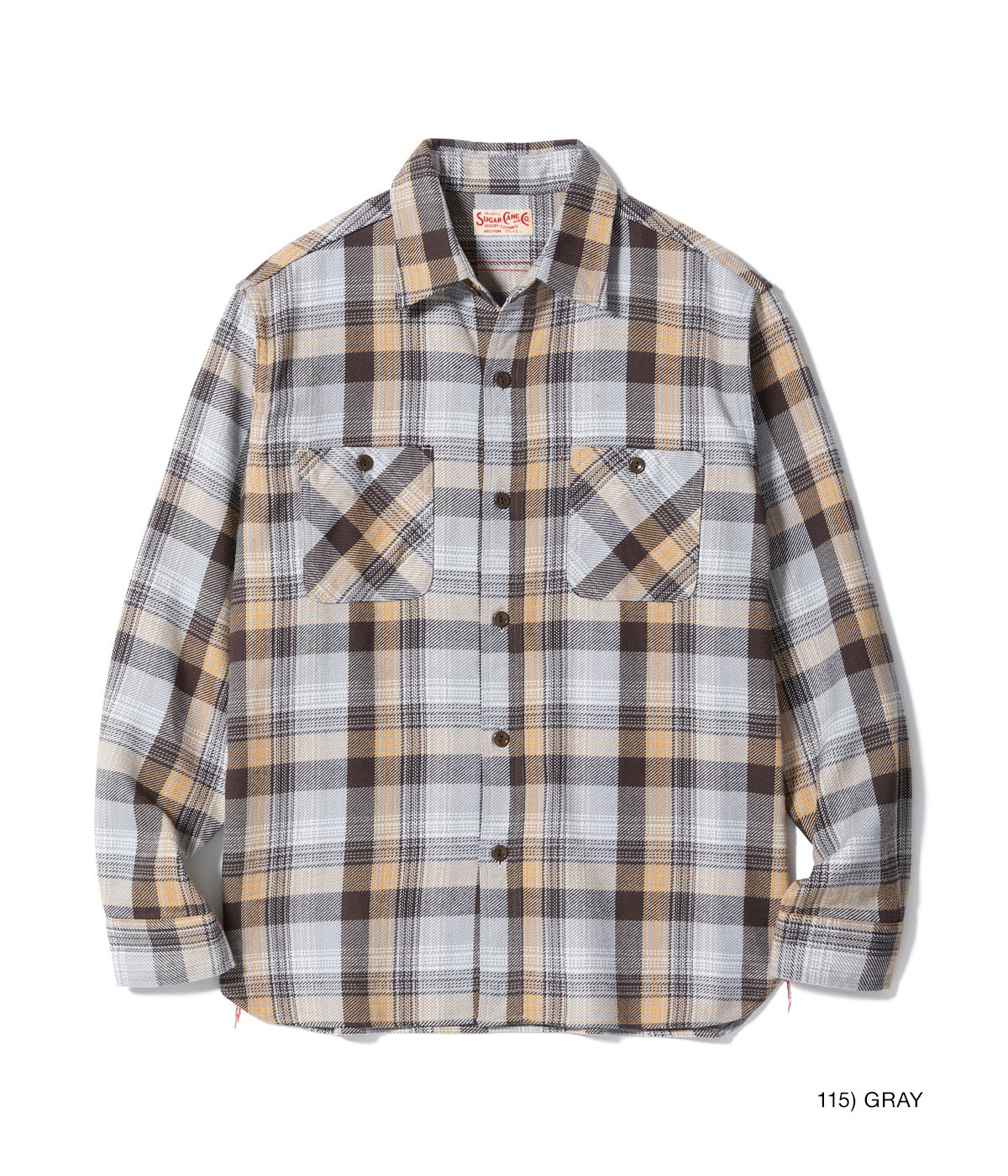 Lot No. SC29562 / TWILL CHECK WORK SHIRT