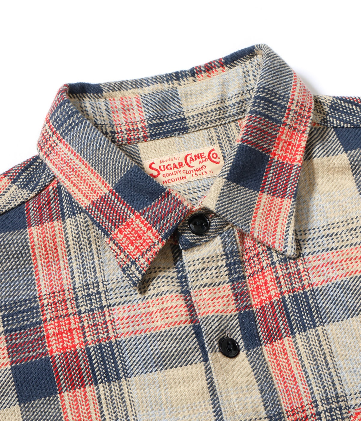 Lot No. SC29562 / TWILL CHECK WORK SHIRT