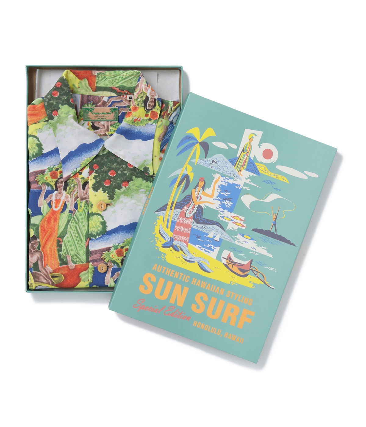 Lot No. SS39678 / SUN SURF SPECIAL EDITION ��ORIGINAL MATSON MENU DESIGN by EUGENE SAVAGE�� (SHORT SLEEVE)