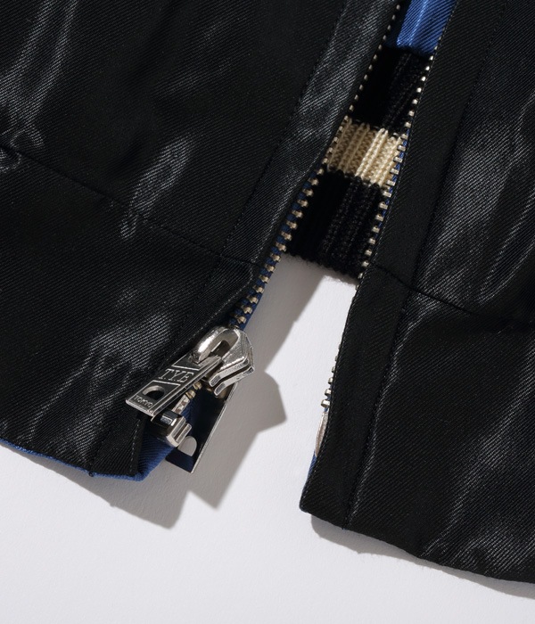 Lot No. TT14892-119 / Late 1950s Style Acetate Souvenir Jacket ��ALASKAN EAGLE�� �� ��MOOSE��