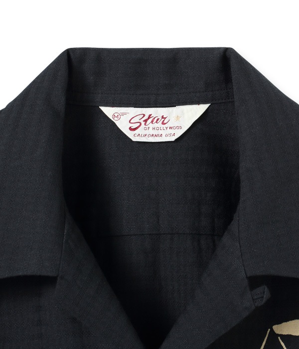 Lot No. SH38886 / DOBBY COTTON OPEN SHIRT CLASSIC CARS