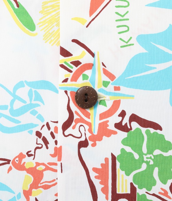 Lot No. SS39026 / RAYON HAWAIIAN SHIRT SYMBOL OF THE ISLANDS