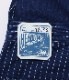 Lot No. HD42384 / HEADLIGHT 9oz. WABASH STRIPE LOW BACK OVERALLS