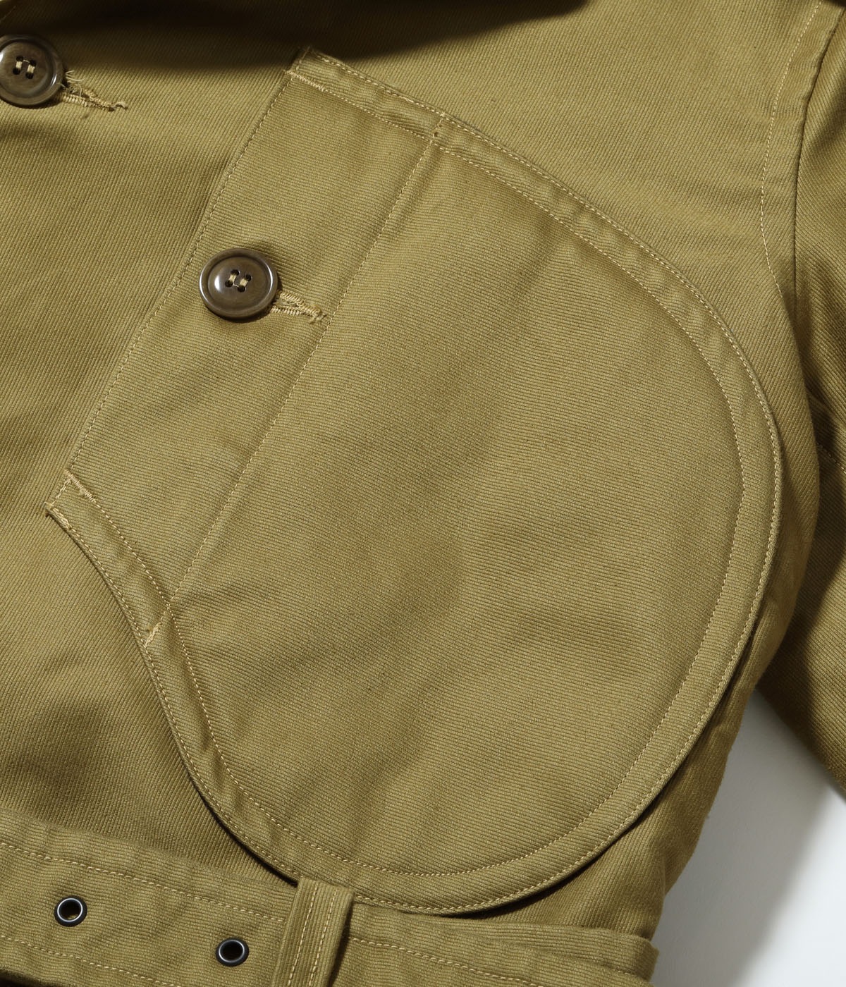 Lot No. BR15588 / AVIATION ASSOCIATES JUNGLE CLOTH AVIATOR COAT