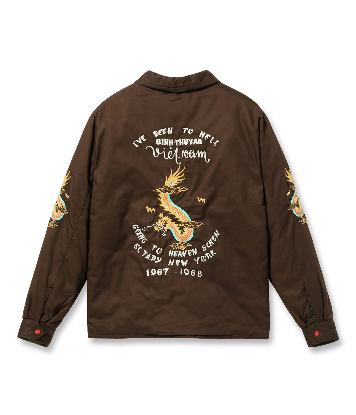 Lot No. TT15548 / Late 1960s Style Reversible Vietnam Jacket VIETNAM DRAGON  PARACHUTE