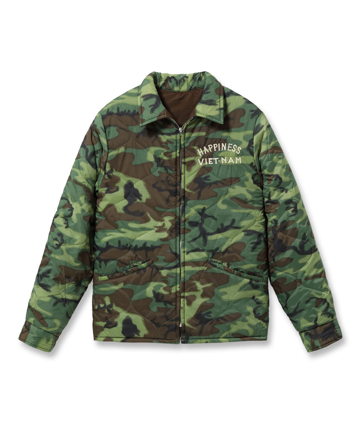 Lot No. TT15548 / Late 1960s Style Reversible Vietnam Jacket VIETNAM DRAGON  PARACHUTE